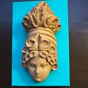 Decorative clay Greek Wall Sculpture Aphrodite